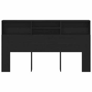 Kopfteilschrank Schwarze Eiche 180x19x103,5 cm
