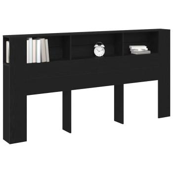 Kopfteilschrank Schwarze Eiche 200x18,5x104,5 cm