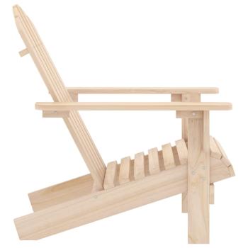 Adirondack-Gartenstuhl Massivholz Tanne