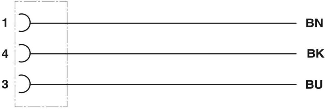 Phoenix Contact SAC-3P-10,0-PUR/M 8FR - Sensor-/Aktor-Kabel (1694169)