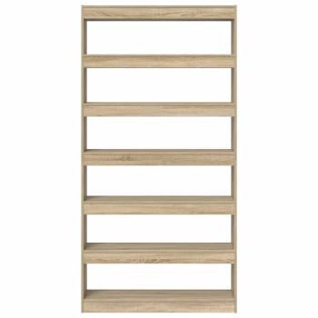 Bücherregal Sonoma Eiche Holzwerkstoff 100 x 30 x 198 cm Regale