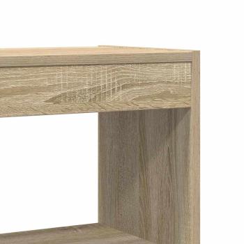 Bücherregal Sonoma Eiche Holzwerkstoff 100 x 30 x 198 cm Regale