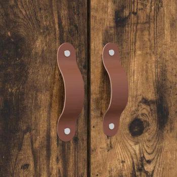 Bettgestell Geräucherte Eiche Holzwerkstoff Standard Doppel