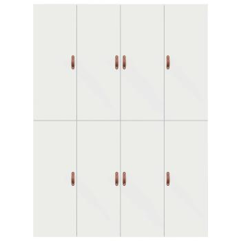 Bettgestell Weiß MDF Standard Doppel Stauraumbett Rechteckig