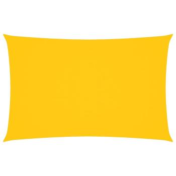 Sonnensegel Oxford-Gewebe Rechteckig 2,5x5 m Gelb