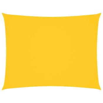 Sonnensegel Oxford-Gewebe Rechteckig 3x4,5 m Gelb