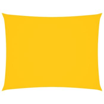 Sonnensegel Oxford-Gewebe Rechteckig 4x5 m Gelb