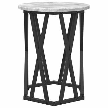 Beistelltische 2er Set Grau Sonoma Holzwerkstoff