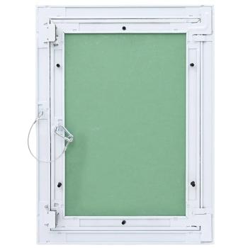 Zugangspanel mit Alurahmen und Gipskarton 300x400 mm