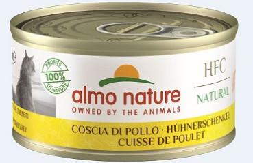 ARDEBO.de Almo Nature HFC Natural Hühnerschenkel 70g