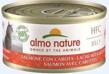 ARDEBO.de Almo Nature HFC Jelly Lachs mit Karotte 70g