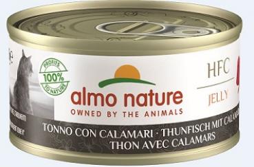 ARDEBO.de Almo Nature HFC Jelly Thunfisch mit Calamaris 70g