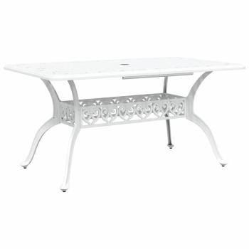 Set aus 3 Weiß Gussaluminium Groß Dekorative Intarsien