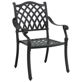 Set aus 3 Schwarz Gussaluminium Mittel Stylisches Design