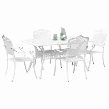   Set aus 3 Weiß Aluminium 150x90x72 cm Langlebig