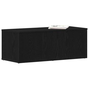 TV-Schrank aus schwarzer Eiche, 80x34x30 cm, aus Holzwerkstoff