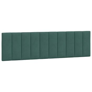 Bettgestell ohne Matratze Dunkelgrün 180x200 cm Samt