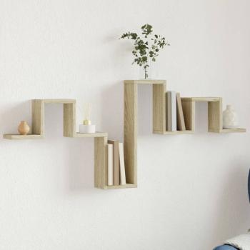 ARDEBO.de - Wandregal Sonoma-Eiche 104,5x10x43 cm Holzwerkstoff