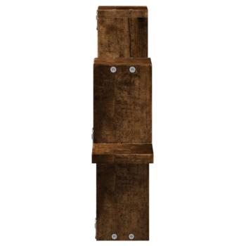 Wandregal Räuchereiche 104,5x10x43 cm Holzwerkstoff