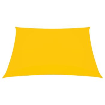 Sonnensegel Oxford-Gewebe Rechteckig 3,5x4,5 m Gelb