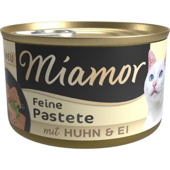 ARDEBO.de Miamor Dose Feine Pastete mit Ei & Huhn 85g