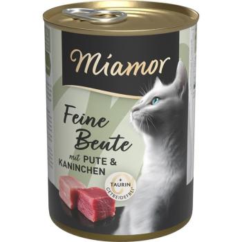 ARDEBO.de Miamor Dose Feine Beute Pute & Kaninchen 400g