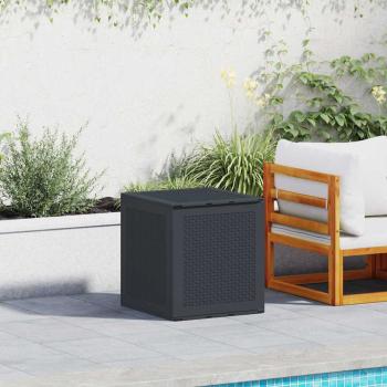 ARDEBO.de - Gartenlagerbox Anthrazit 55x53x57 cm PP