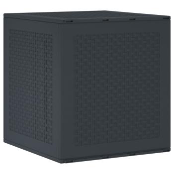 Gartenlagerbox Anthrazit 55x53x57 cm PP