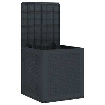 Gartenlagerbox Anthrazit 55x53x57 cm PP