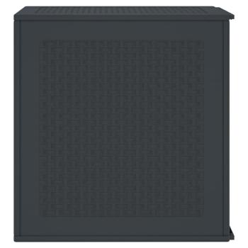 Gartenlagerbox Anthrazit 55x53x57 cm PP