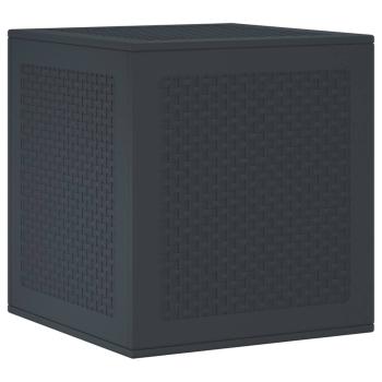 Gartenlagerbox Anthrazit 55x53x57 cm PP