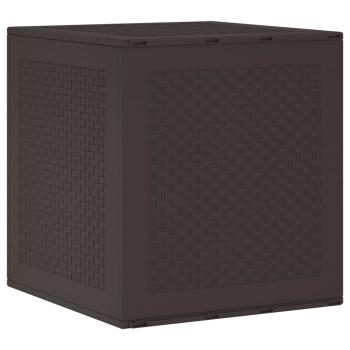 Gartenlagerbox Braun 55x53x57 cm PP