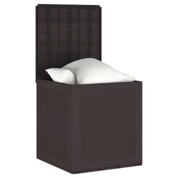 Gartenlagerbox Braun 55x53x57 cm PP