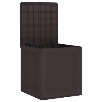 Gartenlagerbox Braun 55x53x57 cm PP