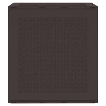 Gartenlagerbox Braun 55x53x57 cm PP