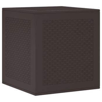Gartenlagerbox Braun 55x53x57 cm PP
