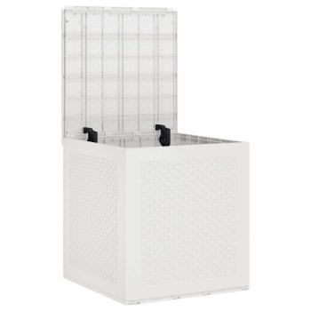 Gartenlagerbox Weiß 55x53x57 cm PP