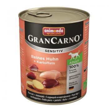 ARDEBO.de Animonda Dog GranCarno Adult Sensitive Huhn & Kartoffeln 800g