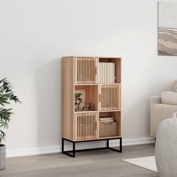 ARDEBO.de - Highboard 70x35x125 cm Holzwerkstoff