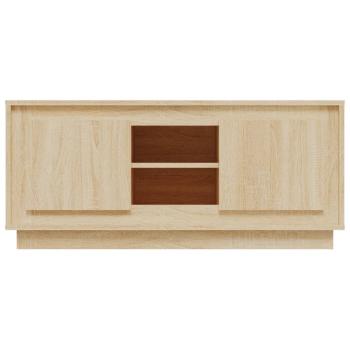 TV-Schrank Sonoma-Eiche 102x35x45 cm Holzwerkstoff