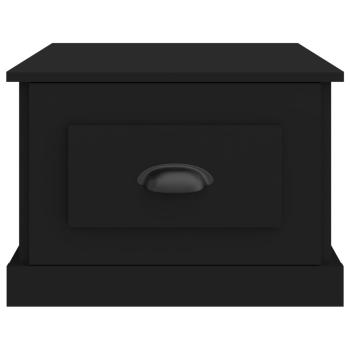 Couchtisch Schwarz 50x50x35 cm Holzwerkstoff