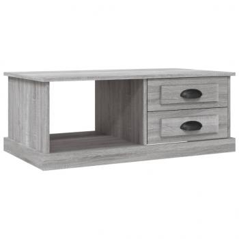 Couchtisch Grau Sonoma 90x50x35 cm Holzwerkstoff