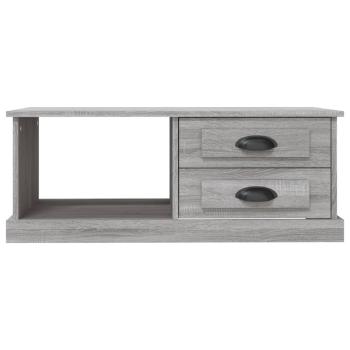 Couchtisch Grau Sonoma 90x50x35 cm Holzwerkstoff