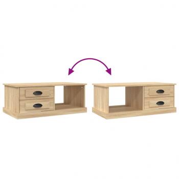 Couchtisch Sonoma-Eiche 90x50x35 cm Holzwerkstoff