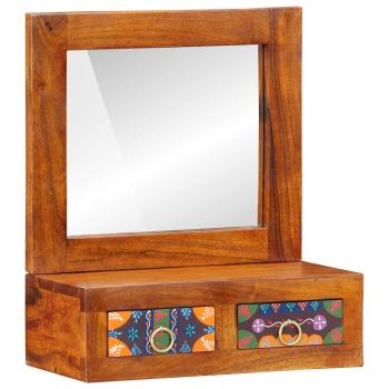 ARDEBO.de - Wandschrank 40x20x50 cm Massivholz Akazie