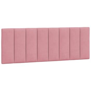 Bett mit Matratze Rosa 120x200 cm Samt