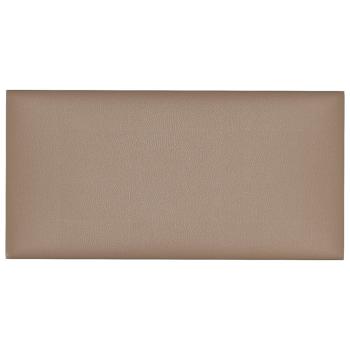 Wandpaneele 12 Stk. Cappuccino-Braun 60x30cm Kunstleder 2,16 m²