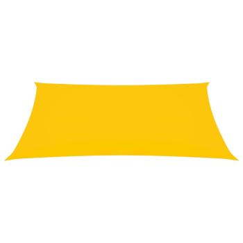 Sonnensegel Oxford-Gewebe Rechteckig 2x4 m Gelb