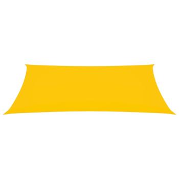 Sonnensegel Oxford-Gewebe Rechteckig 3x6 m Gelb