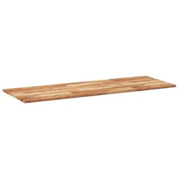 Schreibtischplatte Ölbeschichtung 120x50x2 cm Massivholz Akazie